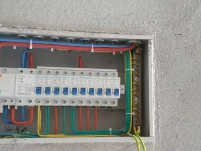 賓館插卡取電配電箱接線圖,配電箱接線圖