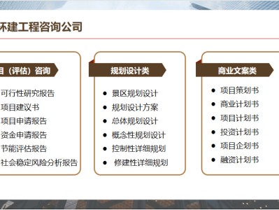 可研報告可研報告編制單位資質(zhì)有要求