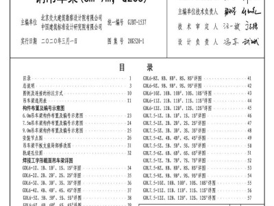 鋼吊車梁圖集最新免費鋼吊車梁圖集