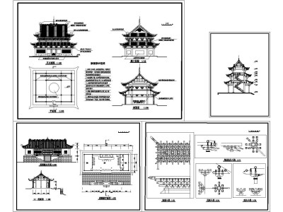 古建筑設計圖古建筑設計圖紙大全圖片