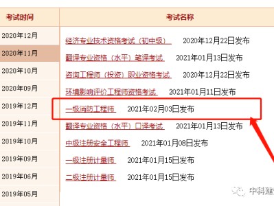 安徽二級消防工程師成績查詢入口,安徽二級消防工程師成績查詢